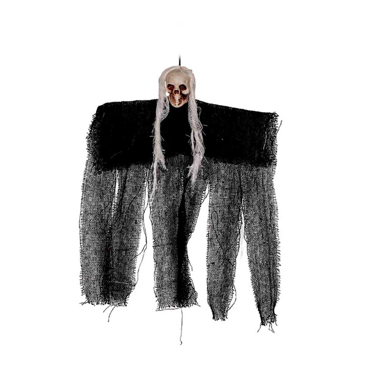 Spooky Halloween Hanging Ghost Realistic With Hanging Rope Ghost Face Ghost Small Hanging Flag Arrangement Patio Porch